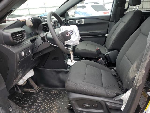 1FM5K8AB0NGB46455 - 2022 FORD EXPLORER POLICE INTERCEPTOR Երկգույն լուսանկար 7