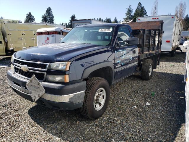 1GBHC34U97E167161 - 2007 CHEVROLET SILVERADO C3500 BLUE photo 1