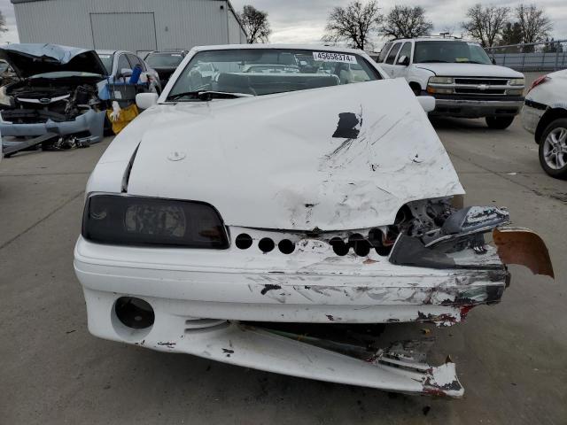 1FABP45E3JF227008 - 1988 FORD MUSTANG GT WHITE photo 5