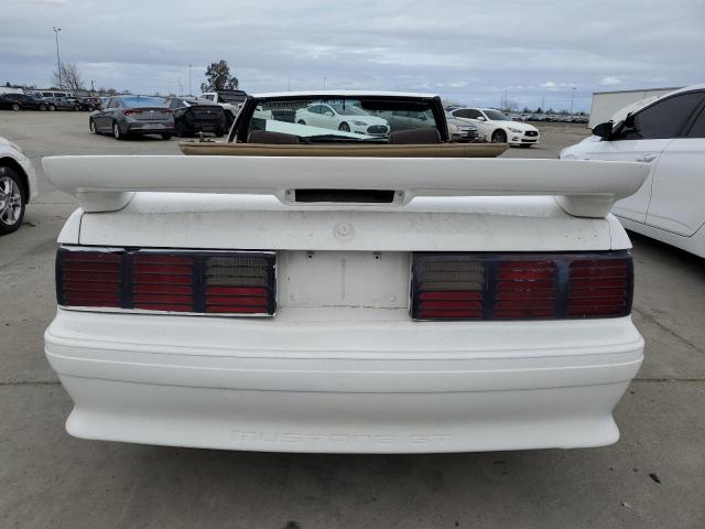 1FABP45E3JF227008 - 1988 FORD MUSTANG GT WHITE photo 6