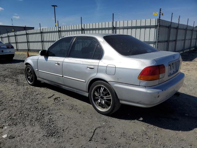 2HGEJ8644VH510416 - 1997 HONDA CIVIC EX SILVER photo 2