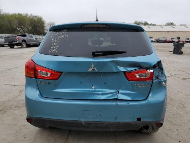 4A4AP3AU5DE024122 - 2013 MITSUBISHI OUTLANDER ES TURQUOISE photo 6