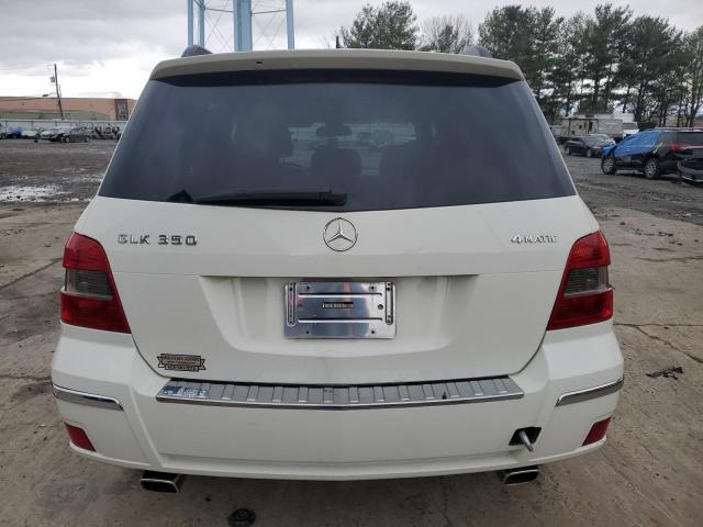 WDCGG8HBXAF510668 - 2010 MERCEDES-BENZ GLK 350 4MATIC WHITE photo 6