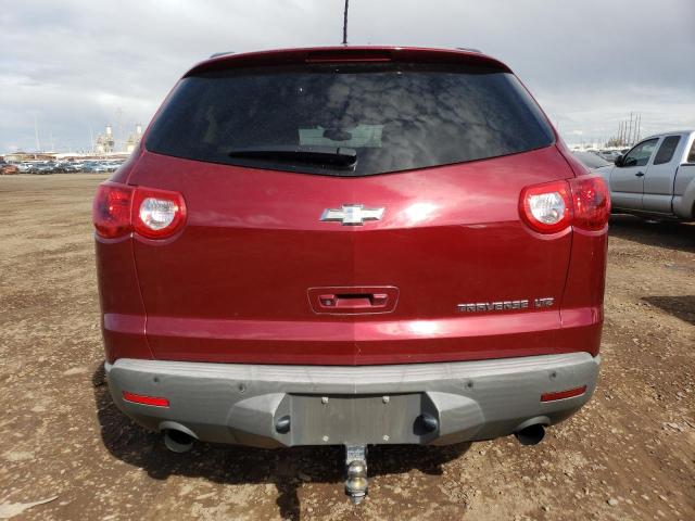 1GNKRLED3BJ318243 - 2011 CHEVROLET TRAVERSE LTZ RED photo 6