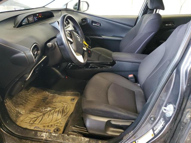 JTDKARFPXJ3082916 - 2018 TOYOTA PRIUS PRIM 灰色 照片 7