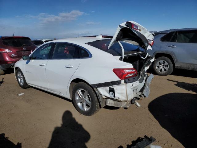 1G1ZD5ST6NF158744 - 2022 CHEVROLET MALIBU LT WHITE photo 2