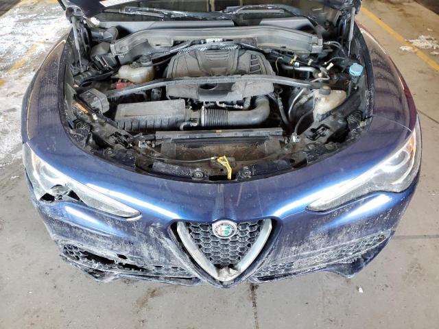ZASFAKPN7J7B85815 - 2018 ALFA ROMEO STELVIO SPORT أزرق صورة 12