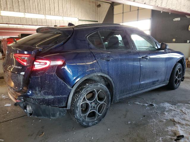 ZASFAKPN7J7B85815 - 2018 ALFA ROMEO STELVIO SPORT أزرق صورة 3