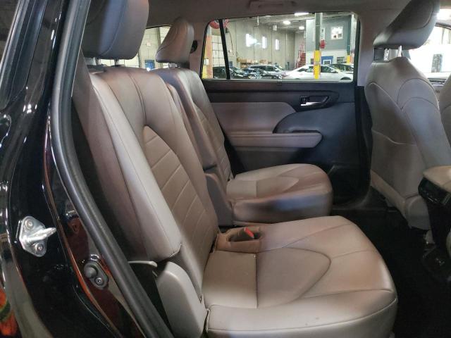 5TDGZRBH6NS568916 - 2022 TOYOTA HIGHLANDER XLE Azul foto 11