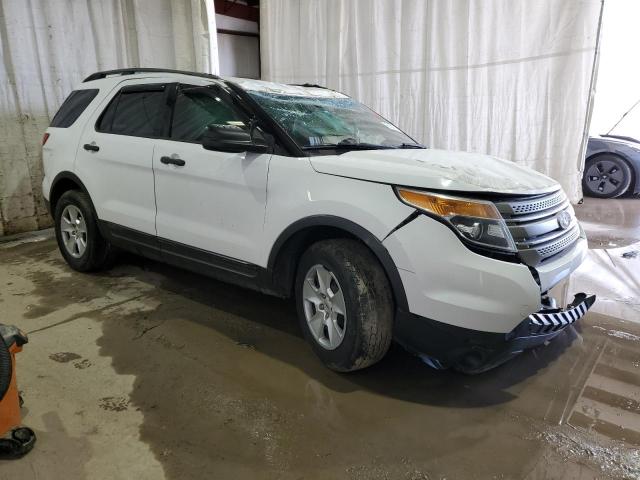 1FM5K7B82DGC44978 - 2013 FORD EXPLORER WHITE photo 4