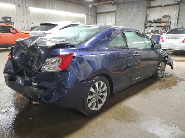 2HGFG1B81AH508930 - 2010 HONDA CIVIC EX BLUE photo 3