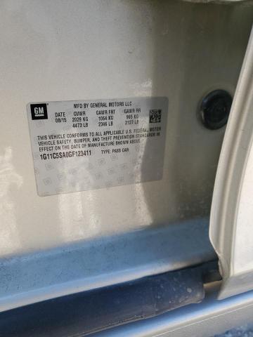 1G11C5SA0GF123411 - 2016 CHEVROLET MALIBU LIM LT 银色 照片 13