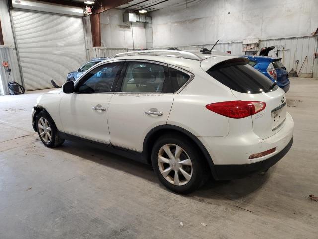 JN1AJ0HRXAM754573 - 2010 INFINITI EX35 BASE WHITE photo 2