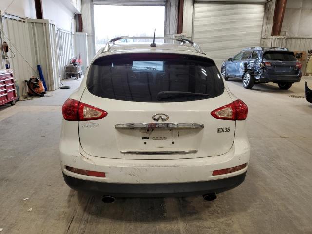 JN1AJ0HRXAM754573 - 2010 INFINITI EX35 BASE WHITE photo 6