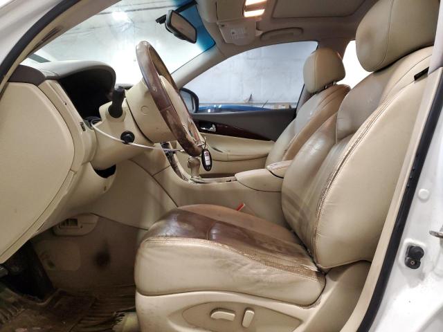 JN1AJ0HRXAM754573 - 2010 INFINITI EX35 BASE WHITE photo 7