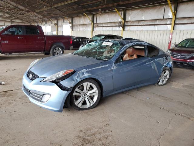 KMHHU6KH6AU031126 - 2010 HYUNDAI GENESIS CO 3.8L BLUE photo 1