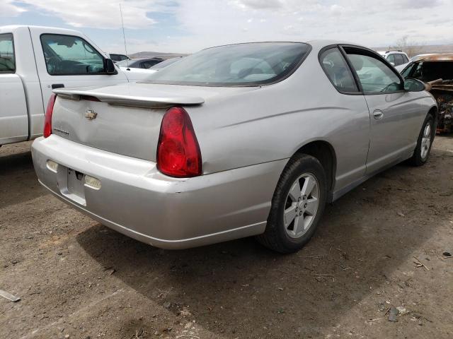 2G1WM15K069221331 - 2006 CHEVROLET MONTE CARL LT SILVER photo 3