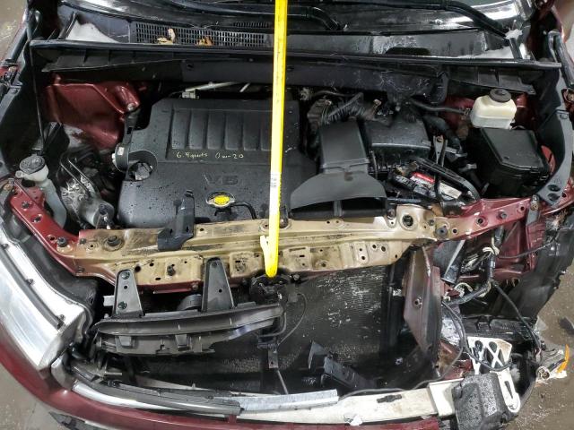5TDJKRFH7FS163847 - 2015 TOYOTA HIGHLANDER XLE 勃艮第红 照片 11