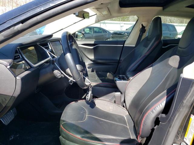 5YJSA1DP9DFP11674 - 2013 TESLA MODEL S BLACK photo 7
