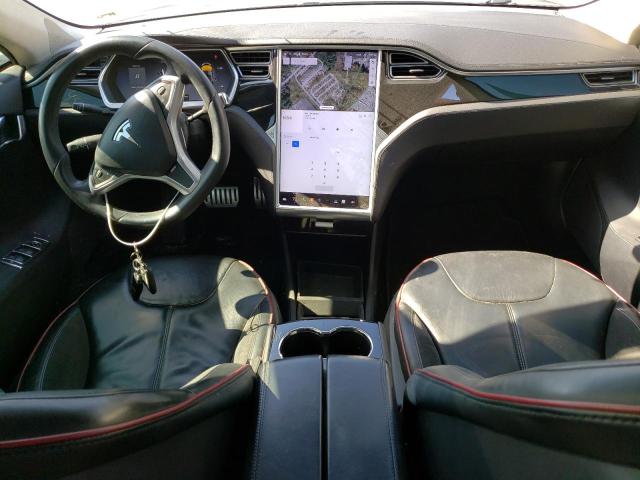 5YJSA1DP9DFP11674 - 2013 TESLA MODEL S BLACK photo 8