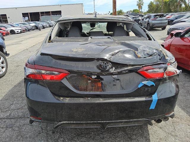 4T1G11AKXRU850138 - 2024 TOYOTA CAMRY SE NIGHT SHADE CHARCOAL photo 6