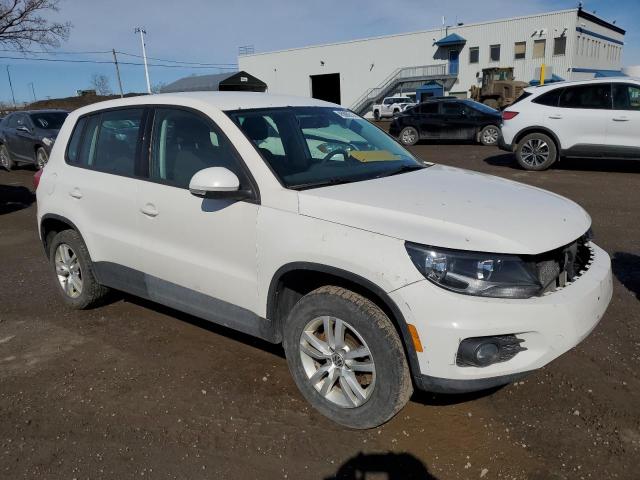 WVGAV7AX9CW529471 - 2012 VOLKSWAGEN TIGUAN S WHITE photo 4