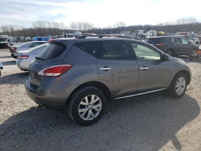 JN8AZ1MW2DW317722 - 2013 NISSAN MURANO S GRAY photo 3