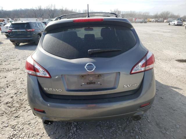 JN8AZ1MW2DW317722 - 2013 NISSAN MURANO S GRAY photo 6