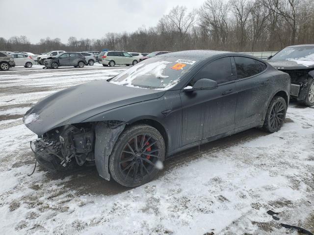 5YJSA1E66PF502841 - 2023 TESLA MODEL S BLACK photo 1