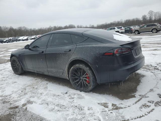 5YJSA1E66PF502841 - 2023 TESLA MODEL S BLACK photo 2