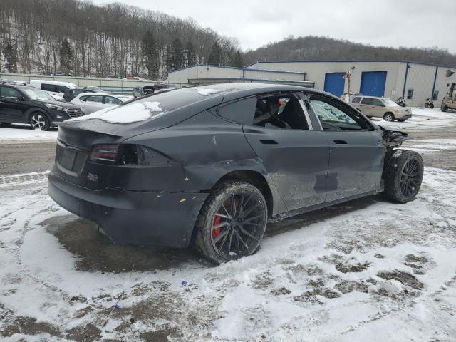 5YJSA1E66PF502841 - 2023 TESLA MODEL S BLACK photo 3