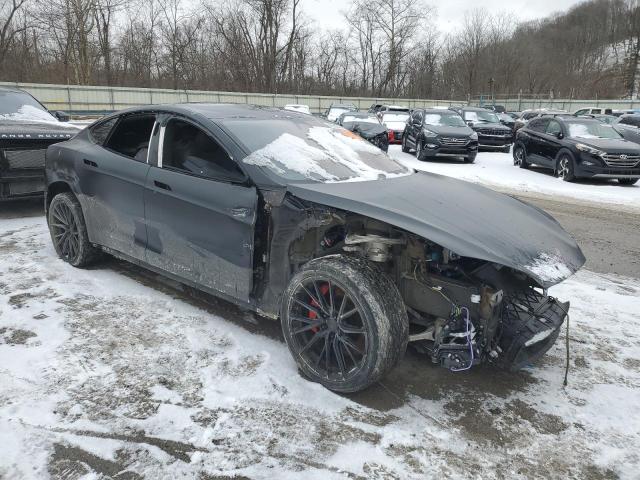 5YJSA1E66PF502841 - 2023 TESLA MODEL S BLACK photo 4