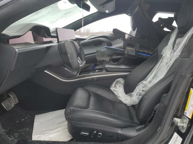 5YJSA1E66PF502841 - 2023 TESLA MODEL S BLACK photo 7