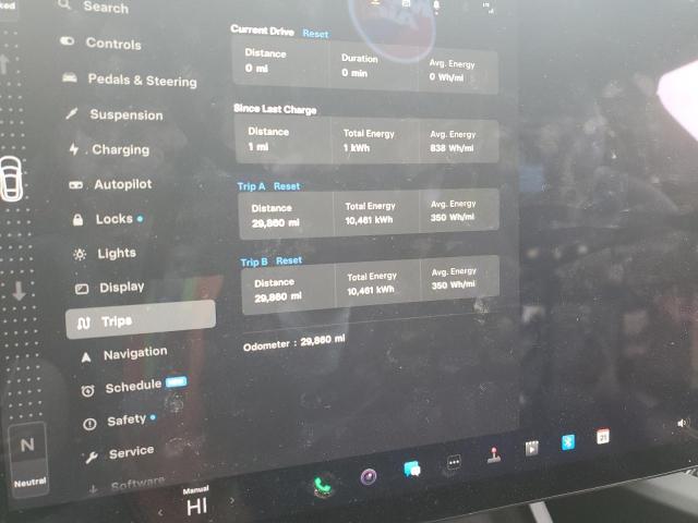 5YJSA1E66PF502841 - 2023 TESLA MODEL S BLACK photo 9