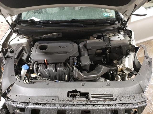 5NPE24AF6KH744895 - 2019 HYUNDAI SONATA SE SILVER photo 11