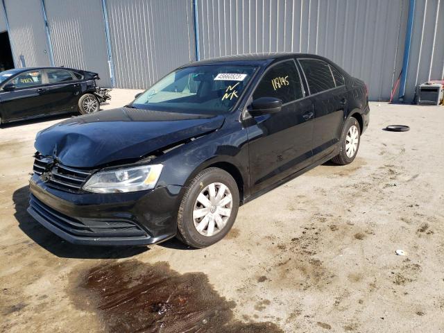 3VW2K7AJXFM349348 - 2015 VOLKSWAGEN JETTA BASE Qara foto 1