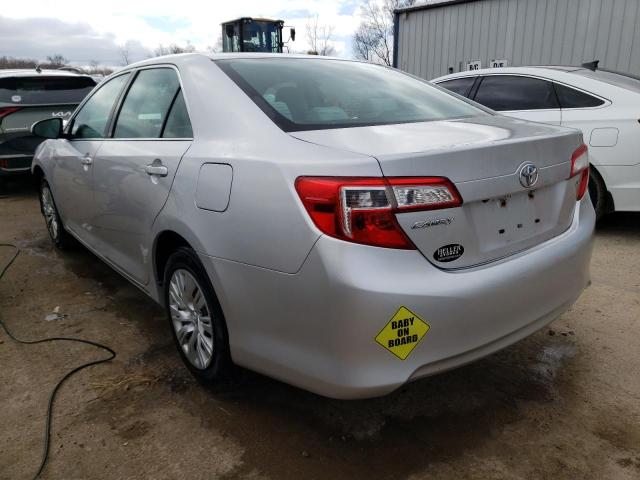 4T1BF1FK9EU408143 - 2014 TOYOTA CAMRY L SILVER photo 2