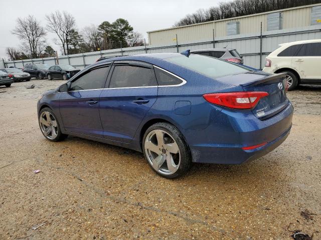 5NPE24AF4HH484876 - 2017 HYUNDAI SONATA SE BLUE photo 2