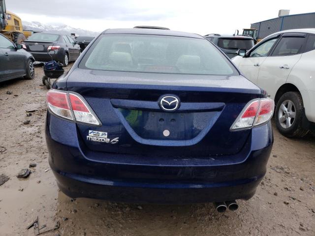 1YVHZ8BH1A5M22237 - 2010 MAZDA 6 I BLUE photo 6