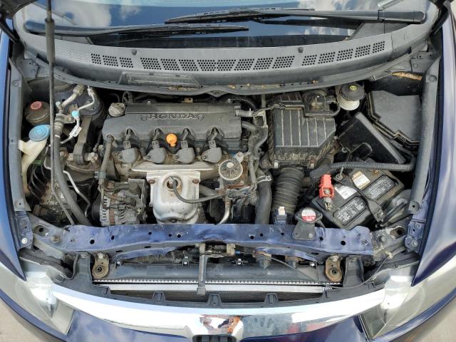 19XFA1F61AE026396 - 2010 HONDA CIVIC LX-S أزرق صورة 11