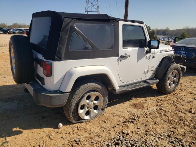 1C4AJWBG3EL310244 - 2014 JEEP WRANGLER SAHARA WHITE photo 3