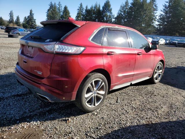 2FMTK3AP3FBB77729 - 2015 FORD EDGE SPORT BURGUNDY photo 3