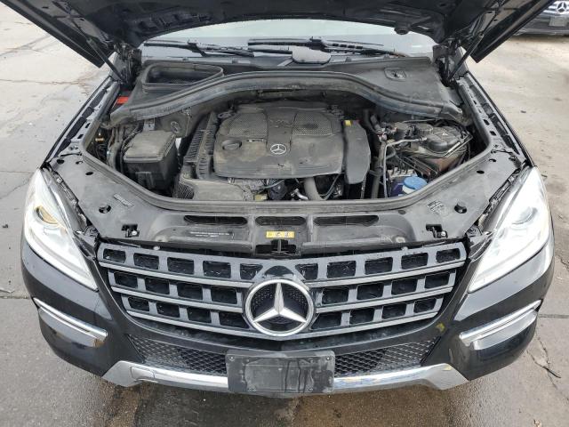 4JGDA5HB0FA616362 - 2015 MERCEDES-BENZ ML 350 4MATIC BLACK photo 12