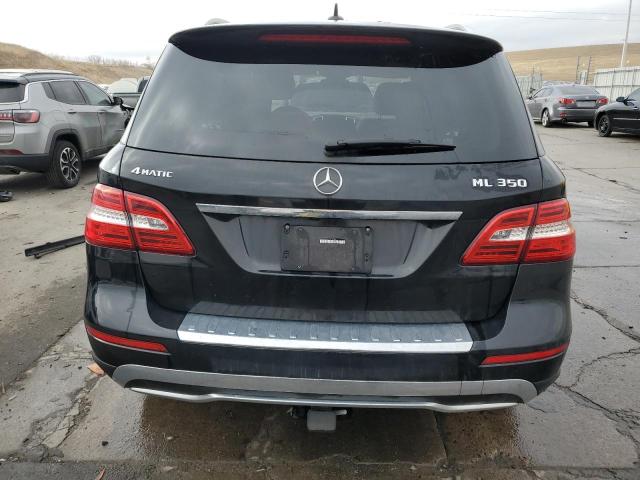4JGDA5HB0FA616362 - 2015 MERCEDES-BENZ ML 350 4MATIC BLACK photo 6