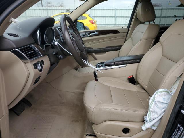 4JGDA5HB0FA616362 - 2015 MERCEDES-BENZ ML 350 4MATIC BLACK photo 7