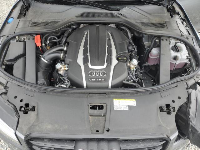 WAU43AFD5HN008177 - 2017 AUDI A8 L QUATTRO GRAY photo 11