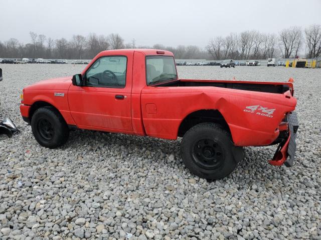 1FTYR11U28PA33925 - 2008 FORD RANGER RED photo 2