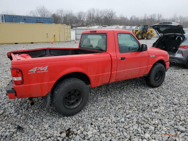 1FTYR11U28PA33925 - 2008 FORD RANGER RED photo 3
