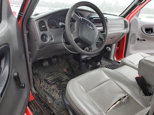 1FTYR11U28PA33925 - 2008 FORD RANGER RED photo 8