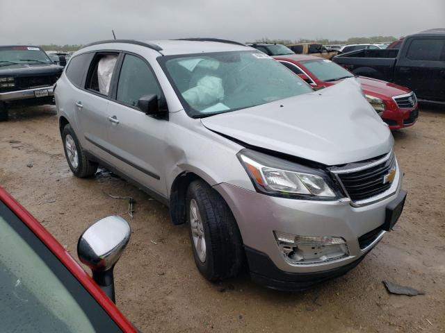 1GNKRFKD8GJ237574 - 2016 CHEVROLET TRAVERSE LS SILVER photo 4